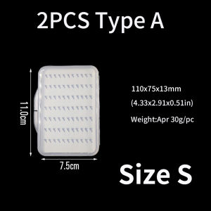 Ultra Thin Fishing Fly Box Storage Box Case for Micro Flies Midge Nymphs Fly Fishing Lure Container Tackle Pesca