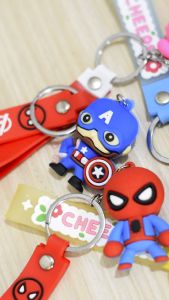 [GKI2] Key Chain Gantungan Kunci Rubber Karet Karakter Kartun Sanrio