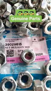 Wheel Stud Nut for BAJAJ RE FI FL Models (39029615) Hexagon M10 Turnilyo Sa Gulong Sold Per Piece Genuine Spare Part 1PC