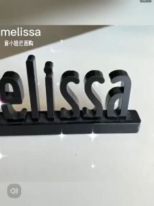 MINI MELISSA CINDERELLA SHOE ( SIZE 24 ) ORI1:1