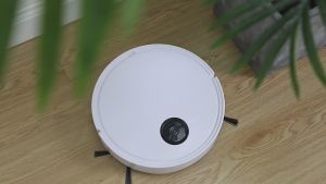 Robot hút bụi lau nhà ES330 lực hút mạnh 3000pa cảm biến thông minh quét hút lau cùng lúc.
