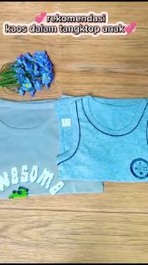 FSBJA012 Singlet Pakaian Dalam Anak Laki-Laki Kaos Kutang Cowok