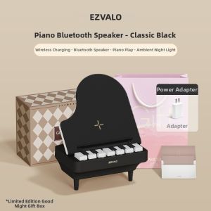 EZVALO | Retro Wireless Charging Bluetooth Speaker