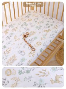 ZSVIP | Infant Bedding Set for Baby Cribs 3-Piece Cotton