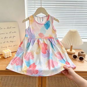 JIFANPAUL | Fresh Sleeveless Summer Dress for Girls
