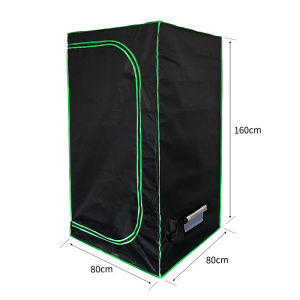 [ถูกที่สุด พร้อมส่ง] เต็นท์ปลูก grow tent โครงเหล็ก ผ้า Oxford 600D 80x80x160CM