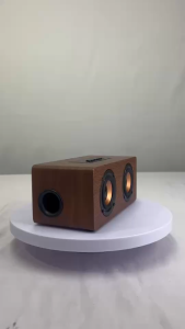 ลำโพงไร้สาย KBroad รุ่น KTS-1612 (ตู้ไม้ Wood Grain 5W)| by HomeMingle