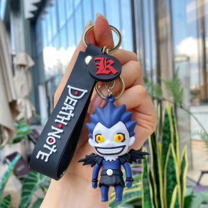Bandai | New Anime Keychain Women Men Key Chain Cartoon Double Sided Pendant Key Holder Acrylic Jewelry For Children Birthday Gifts