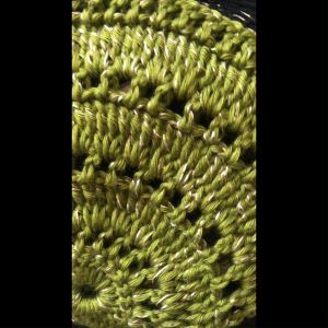 ไหมดิ้น 100 กรัม 1.8mm ชิ้นงานเก๋ไก๋ เหมาะคนชอบ ถักเสื้อ ถักหมวก ถักผ้าพันคอ