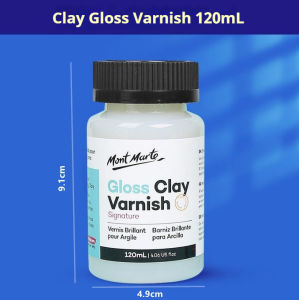 60/120ml Acrylic Varnish Gloss Clay Air Dry Varnish Long-Lasting Air Dry Clay Sealant Waterproof Air Dry Clay Sealant for Glossy