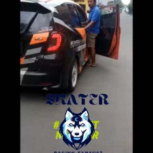 KNALPOT RESONATOR AFISYA MOBIL STEINLESS ULIR SCOOT UNIVERSAL MOBIL