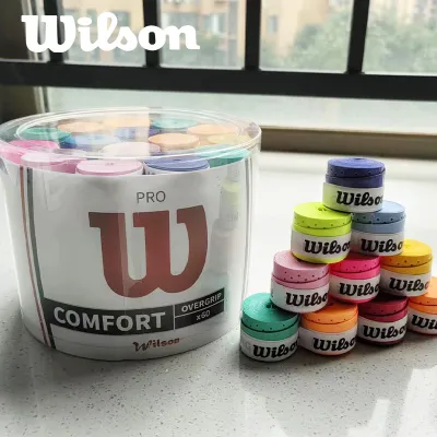 Wilson | 15/30Pcs Wilson overgrips Hand Glue Non-slip Belt Tennis Racket Grip Tape Anti-slip Band Fishing Pole Sweatband Pu Handle