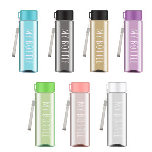 500ml Sports Water Cup Large Capacity Men Women Summer Outdoor Portable Plastic Water Bottle Coffee Juice Cup Water Bottle