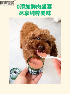 【SG】[Bundle Of 20 Cans] Wet Dog Food 100g Beef Flavor and Chicken Flavor Dog Food 狗狗罐头