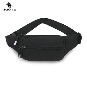 AUOTE Sports Chest Bag Waist Bag Crossbody Chest Bag Multi-Functional Fitness Bag Small Waist Pouch Waterproof Wear-Resistant Waist Bag with Adjustable Strap for Workout Running