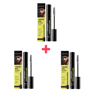 East Moon | East Moon Natural Black Beard Dye for Men Male Moustache Filler Waterproof Shaping Portable Pernmanent Coloring Beard Dyeing Pen