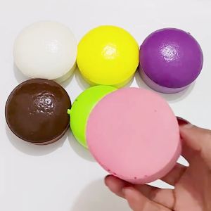 LAKOE Color Cake Slow Rebound Decompression Toy Mainan Anak Squishy Cake
