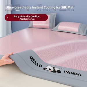 HAOMIAN | Summer Cooling Ice Silk Sleeping Mat Washable Foldable Set of 3
