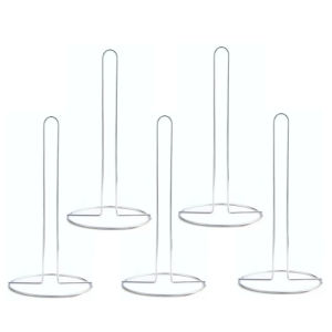 Bathroom accessories Vertical Wrought Iron Tissue Holder Creative Dining Table Storage Desktop Kitchen Roll Paper Holder