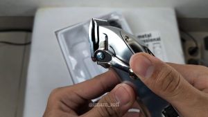 Hair Cliper Kemei KM-1997 Mesin Cukur Rambut Metal Body Kliper Rechargeable