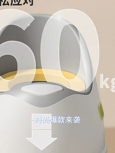 กระโถนเด็กฝึกขับถ่าย ชักโครกเด็ก ขับถ่ายสะดวก ทำความสะอาดง่าย เด็กหญิง เด็กผู้ชาย พลาสติก