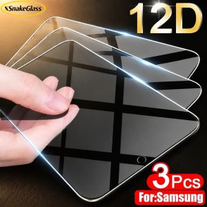 3 Pcs Tempered Glass For Samsung S26 S25 S24 S23 S22 Ultra Plus A57 A56 A37 A36 A17 A16 Screen Protector Full Protective Glass