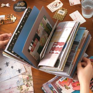 XINMO | DIY Decoration Envelope Mechanical Notes Card Notebook 128 Pages