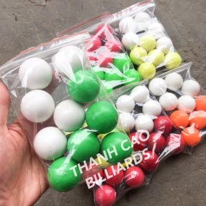Túi 10 Quả Bóng Bi Lắc 36mm Nhựa Đặc Việt Nam Màu Bất Kì Dành Cho Bàn Bi Lắc Phổ Thông Soccer Table