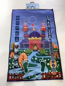 Electronic Smart Muslim Prayer Rug Speaker Talking Prayer Mat Child Educational Prayer Rug