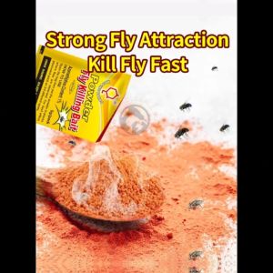 1BOX 20pcs Ubat Lalat Fly Bait Umpan Lalat 100% Berkesan Halau Lalat Hapus Lalat Fly Eliminator Powder 5g