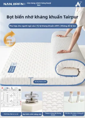 Nanjiren | Nệm Cao Su Non Memory Foam Êm Ái Chống Đau Lưng