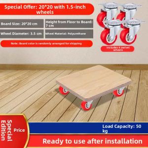 JINBAIRUI | Hand Truck Flatbed Cart Trolley