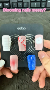 15ml Clear Nail Blooming Gel UV LED Soak Off Nail Art Gradient Blossoming Gel