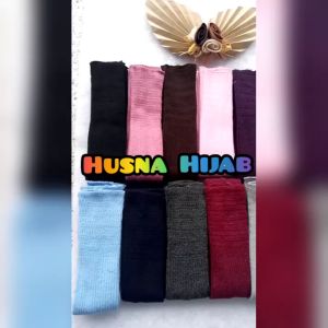 [HUSNA HIJAB] Handsock Rajut Polos