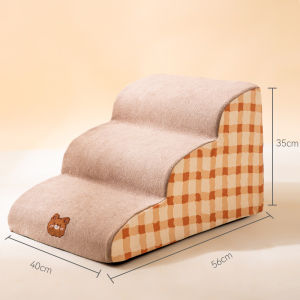 hipidog | Non-slip Portable Stable Wooden Pet Stairs