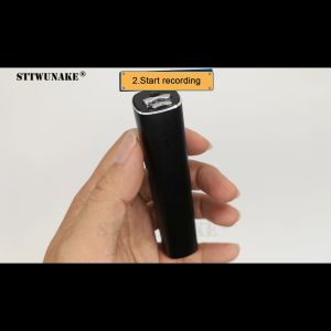 600 Hrs Mini Spy Audio Voice Activated Recorder Voice Listening Device Noise Reduction Small Voice Recorder 365 Standby Battery 32GB