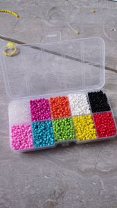 set box manik 10 sekat  kerajinan diy