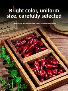 Guizhou Bullet Head Dried Chilies Medium Spicy Special Fragrance Home Commercial Use Tianjiaochili Xiaomi Chilies Dried Goods 500g Cut Powder
