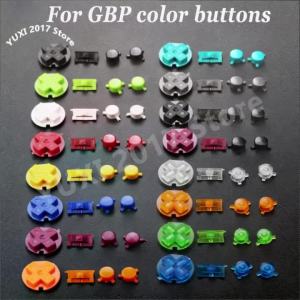 1 Set Of Colorful Replacement Button Kit Suitable For Porect GBP Game Console Switch Button Replacement DIY Color Keys