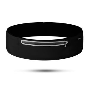 Men And Women Reflective Running Waist Bag Velcro Zipper Anti-theft Invisible Waist Pouch Sports Jogging Running Travel