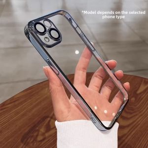 YOUSIDUN | Clear Electroplated Full Protection iPhone 17 Promax Case