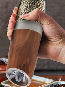 Máy Xay Tiêu Điện Dung Tích Lớn Có Thể Điều Chỉnh Tiếng Ồn Thấp Cho Nhà Bếp Hạt Tiêu Máy Xay Gia Dụng Hình Trụ ABS+PET