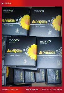 sabun propolis herbal Marva Original sabun wajah herbal