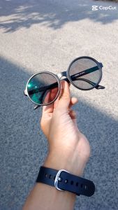TERLARIS Kaca Mata Minus Jarak Jauh Optik Asli Lensa Photocromic Anti Radiasi Frame Model Bulat Boboho