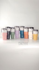 New Tyeso Tumbler With Handle Design 600ml/750ml/900ml/1050ml/1200ml Double Layer 304 Stainless Steel Insulated Thermos Flask Coffee Mug Water Bottle Cup Botol Air 保温杯保温瓶