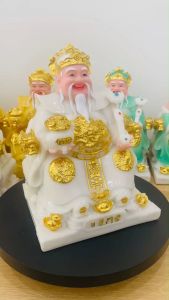 Tượng Ông Thần Tài Thổ Địa chất liệu đá nhân tạo hàng cao cấp thích hợp thờ cúng trang nghiêm