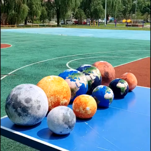 【24h Ship】Simulation Moon Plush Toy Simulation Moon Plush Toy Lifelike Earth Plush Toy Photo Prop Martian 27cm Mars Mars Plush.