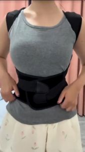 Đai Chống Gù Lưng Cao Cấp Giúp Cải Thiện Vóc Dáng Hiệu Quả Giảm Đau Cột Sống Chất Liệu Mềm Nhẹ Ôm Sát Cơ Thể