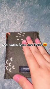 Dompet Wanita Lipat & Dompet Koin Cardholder Simple Robin Army Brown Dinamican Supply