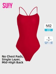 SUIY | Competitive Dual Straps Womens Swimsuit